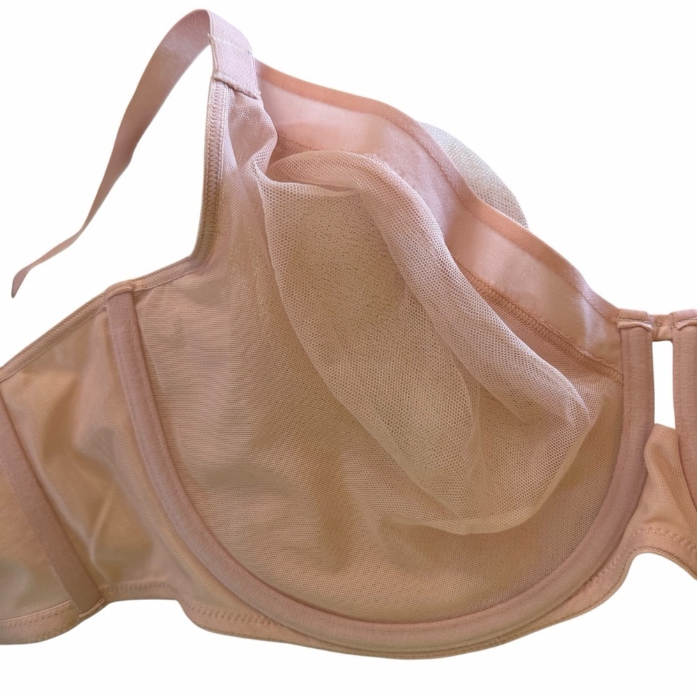 Curvy Couture Sheer Mesh Unlined Underwire - Picture 6 of 10